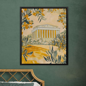 Temple Among the Olives - Luxury Wall Art