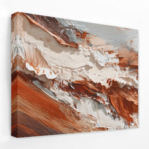 Terracotta Turbulence - Luxury Wall Art
