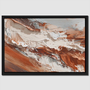 Terracotta Turbulence - Luxury Wall Art