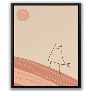 The Catfish - Luxury Wall Art