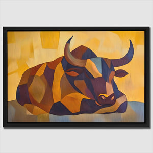 The Watchful Beast - Luxury Wall Art