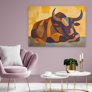 The Watchful Beast - Luxury Wall Art