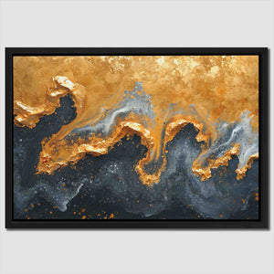Thick Gold Paint - Luxury Wall Art