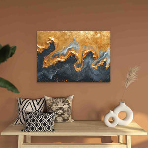 Thick Gold Paint - Luxury Wall Art