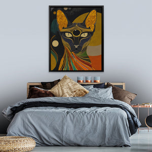 Third Eye Cat - Luxury Wall Art