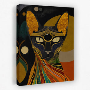 Third Eye Cat - Luxury Wall Art
