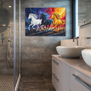 Three Horses Aflame — Three Horses Aflame BathRoom 21
