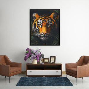 Tiger in the Shadows - Luxury Wall Art
