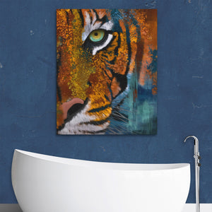 Tiger Mosaic Vision - Luxury Wall Art