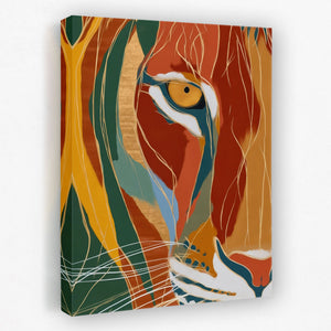 Tiger's Copper Flow - Luxury Wall Art