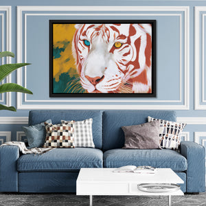 Tigers Divided Soul - Luxury Wall Art
