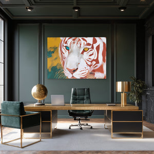 Tigers Divided Soul - Luxury Wall Art