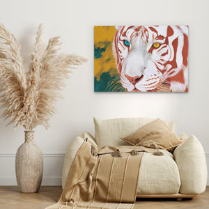 Tigers Divided Soul - Luxury Wall Art