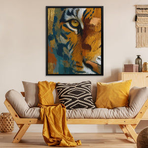 Tiger's Molten Eye - Luxury Wall Art