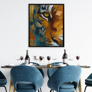 Tiger's Molten Eye - Luxury Wall Art