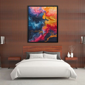 Timeless Mystery - Large Abstract Canvas Print