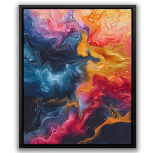 Timeless Mystery - Pink and Gold Art for Bedroom
