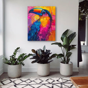 Toucan Portrait - Animals Art for Creative Studio