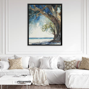 Tree by the Ocean - Luxury Wall Art