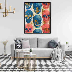 Trendy Skulls - Luxury Wall Art