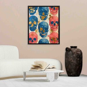 Trendy Skulls - Luxury Wall Art