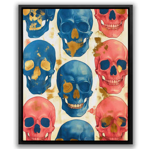 Trendy Skulls - Luxury Wall Art
