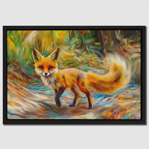 Tripping Fox - Luxury Wall Art