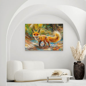 Tripping Fox - Luxury Wall Art