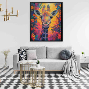 Trippy Giraffe - Luxury Wall Art