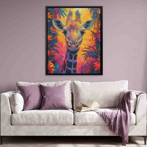 Trippy Giraffe - Luxury Wall Art