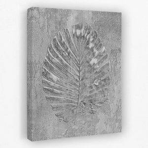 Tropical Leaf Print - Floral Canvas Wall Art