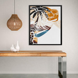 Tropical Turtle Beach - Luxury Wall Art