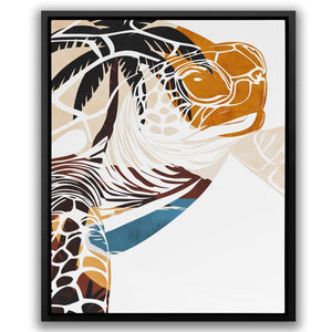 Tropical Turtle Beach - Luxury Wall Art