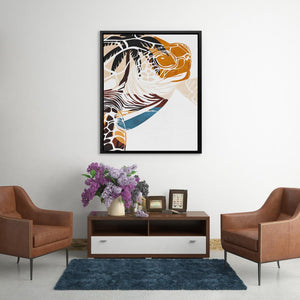 Tropical Turtle Beach - Luxury Wall Art