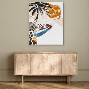 Tropical Turtle Beach - Luxury Wall Art