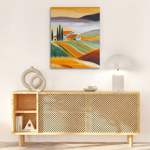 Tuscan Golden Valley - Luxury Wall Art