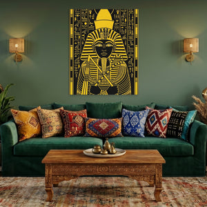 Tutankhamun Gold Regalia — Tutankhamun Gold Regalia Cozy Green Port 72