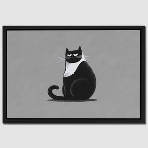 Tuxedo Composure - Luxury Wall Art