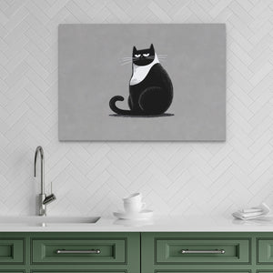 Tuxedo Composure - Luxury Wall Art