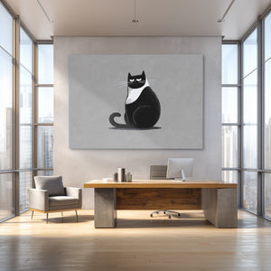 Tuxedo Composure - Luxury Wall Art