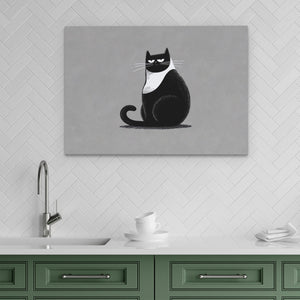 Tuxedo Composure - Luxury Wall Art