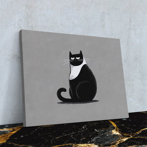 Tuxedo Composure - Luxury Wall Art