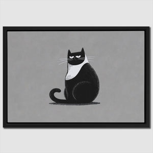 Tuxedo Composure - Luxury Wall Art