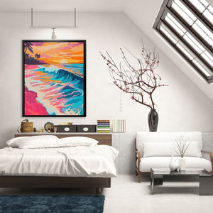 Twilight Curl - Luxury Wall Art