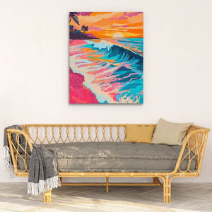Twilight Curl - Luxury Wall Art