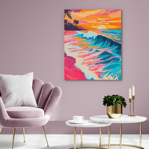 Twilight Curl - Luxury Wall Art
