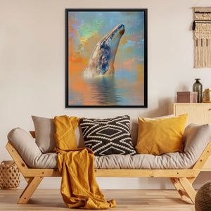 Twilight Titan - Coastal Art for Living Room