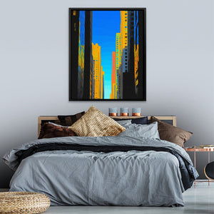 Urban Canyon Rising - Luxury Wall Art