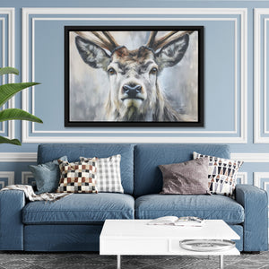 Velvet Antler Crown - Luxury Wall Art