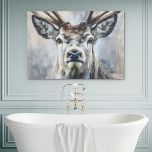 Velvet Antler Crown - Luxury Wall Art